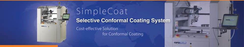 SimpleCoat selective conformal coating system